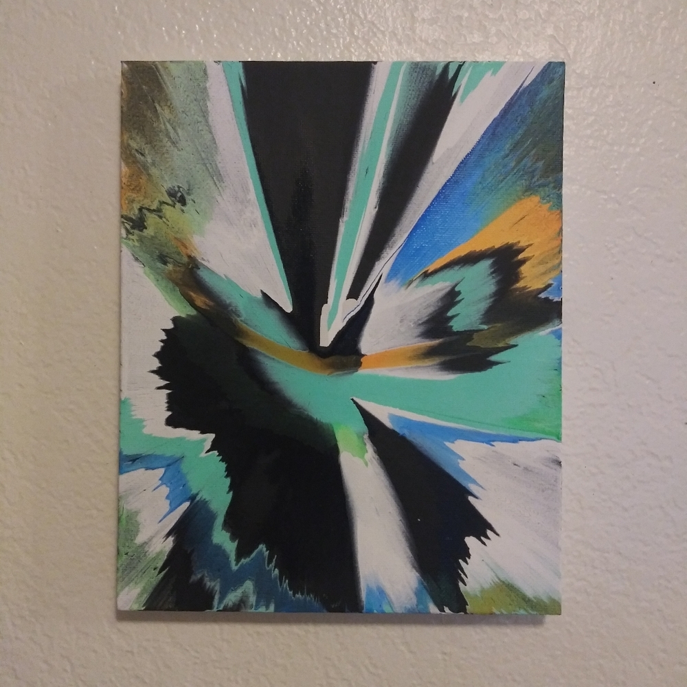 8×10 abstract painting